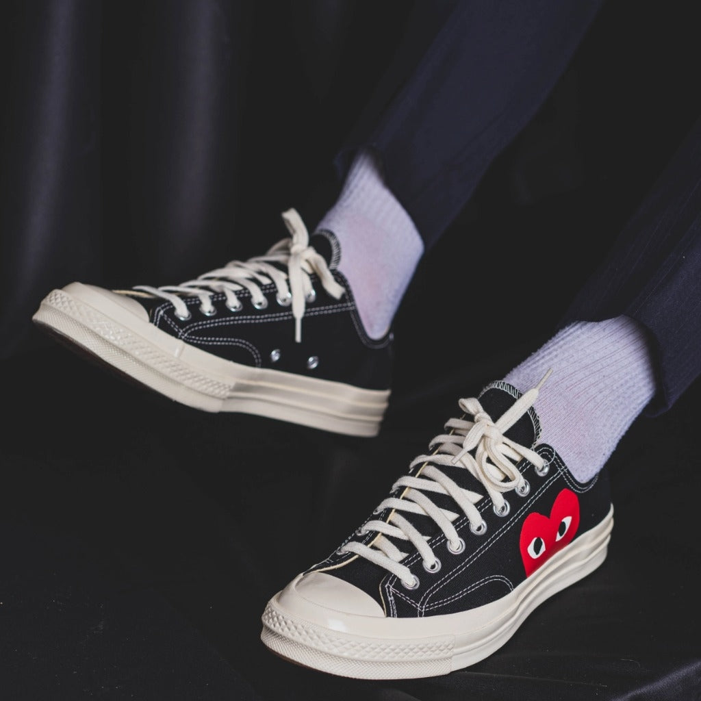 CT70 Comme des Garcon's BLACK LOW CUT （ブラック）150206C