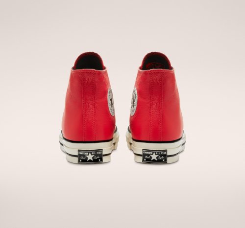 【22cmのみ】CT70 LEATHER（レザー）University Red HI CUT 170370C
