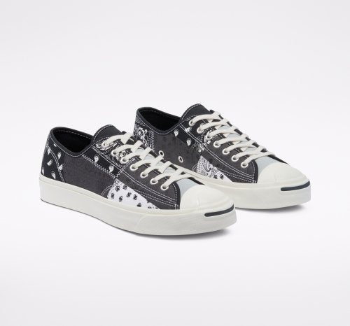 JACK PURCELL Gold Standard PATCHWORK SHIRTING CHAMBRAY BLACK LOW CUT 171724C