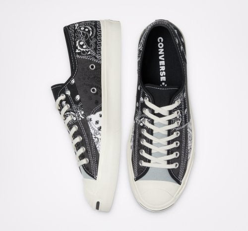 JACK PURCELL Gold Standard PATCHWORK SHIRTING CHAMBRAY BLACK LOW CUT 171724C