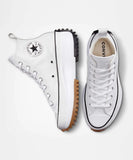 RUN STAR HIKE WHITE LEATHER（レザー）HI CUT A04293C
