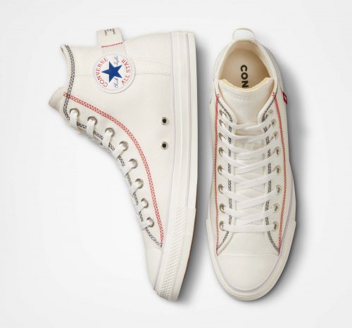 ALL STAR Logo（旧パッチ）Tag VINTAGE WHITE HI CUT A06104C