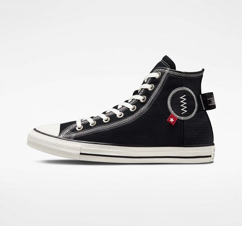 ALL STAR Logo（旧パッチ）Tag VINTAGE BLACK HI CUT A06105C