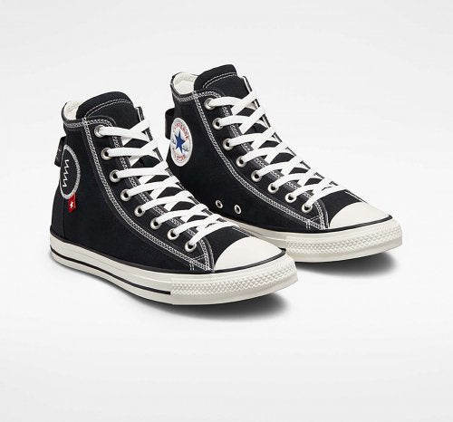ALL STAR Logo（旧パッチ）Tag VINTAGE BLACK HI CUT A06105C