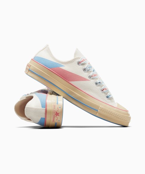 CT70 Retro Blue Red LOW CUT A07150C