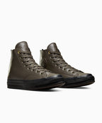 CT70 2023年新型 LEATHER（レザー） BROWN Zipper Heel HI CUT A02110C