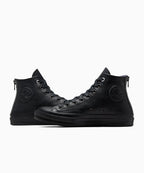 【数量限定】CT70 LEATHER（レザー） BLACK Zipper Heel HI CUT （ブラック）A08159C
