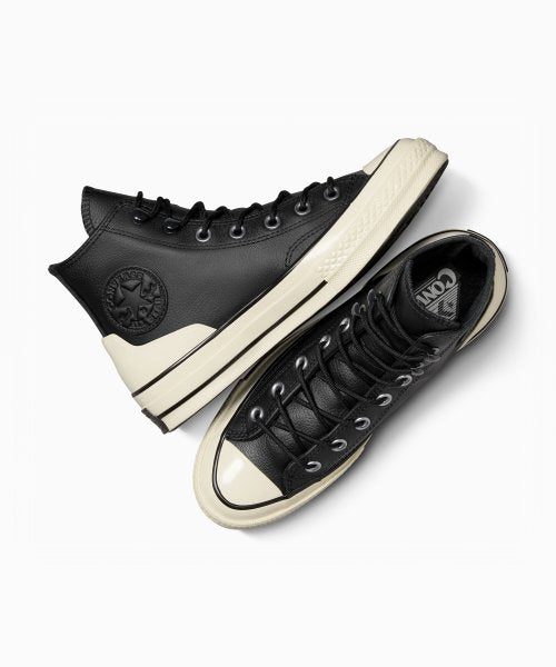 CT70 防水 LEATHER（レザー）BLACK HI CUT A05695C