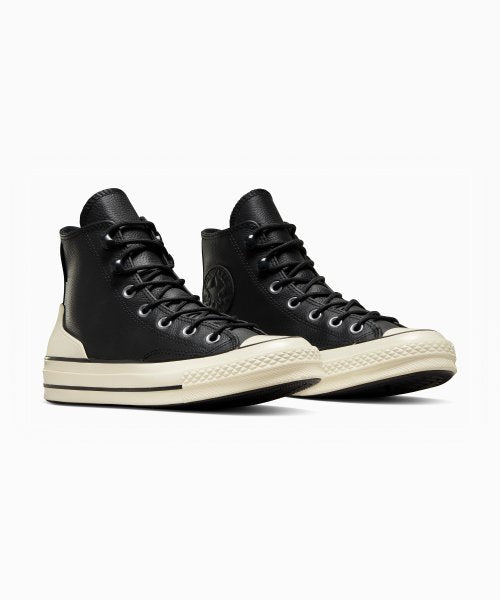 CT70 防水 LEATHER（レザー）BLACK HI CUT A05695C