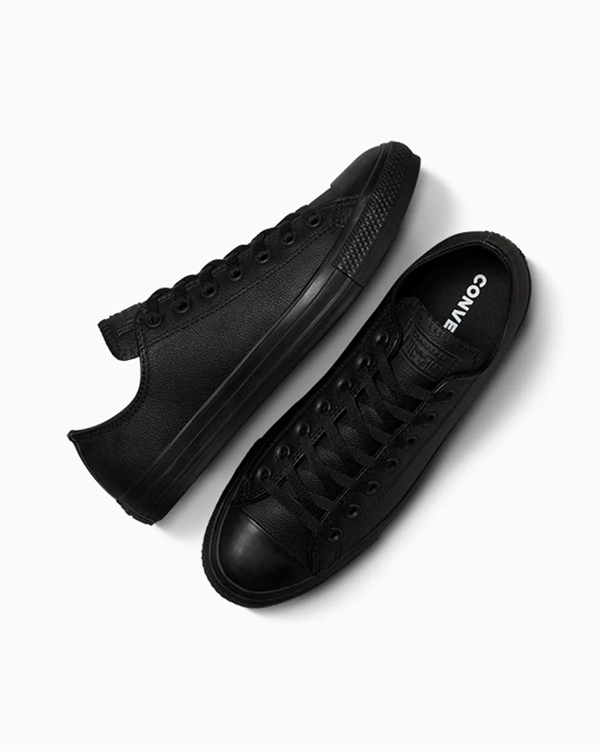 ALL STAR LEATHER（レザー）MONO BLACK LOW CUT 135253C