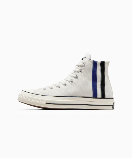 CT70 Archival Stripes WHITE HI CUT A08725C