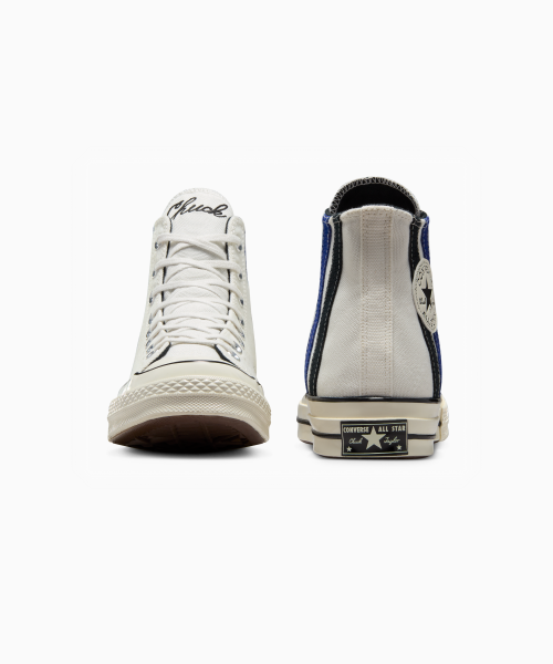 CT70 Archival Stripes WHITE HI CUT A08725C