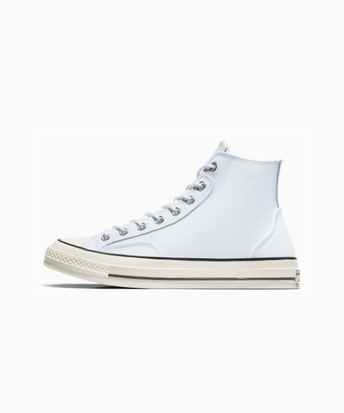 CT70 Court Canvas & Leather White A07444C