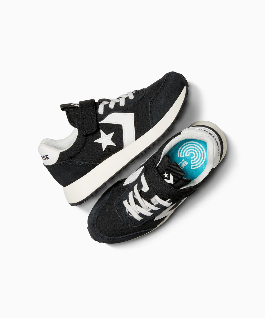 OMEGA TRAINER EASY-ON KIDS（キッズ）17cm-21cm BLACK A13095C