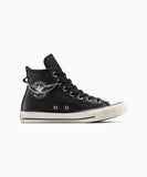 ALL STAR Chuck Taylor Leather（レザー）Chains Black HI CUT A16409C