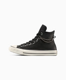 ALL STAR Chuck Taylor Leather（レザー）Chains Black HI CUT A16409C
