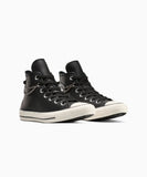 ALL STAR Chuck Taylor Leather（レザー）Chains Black HI CUT A16409C