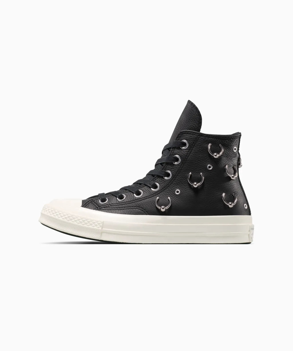 【数量限定】CT70 LEATHER（レザー）Pierced Black HI CUT A14451C