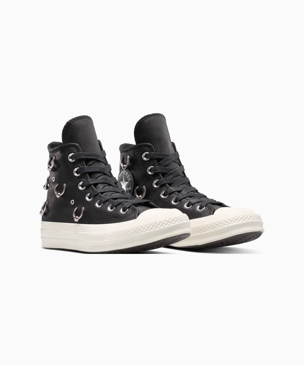 【数量限定】CT70 LEATHER（レザー）Pierced Black HI CUT A14451C