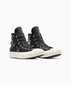 【数量限定】CT70 LEATHER（レザー）Pierced Black HI CUT A14451C