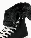 ALL STAR Fold Over XHi Faux Fur Black A15138C