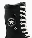 ALL STAR Fold Over XHi Faux Fur Black A15138C