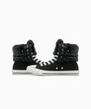 ALL STAR Fold Over XHi Faux Fur Black A15138C