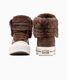 ALL STAR Fold-Over Lift XHi Faux Fur Totally Fudged A15230C