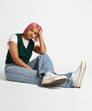 【WIDE FIT】CT70 WHITE HI CUT A09556C