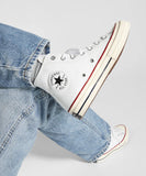 【WIDE FIT】CT70 WHITE HI CUT A09556C