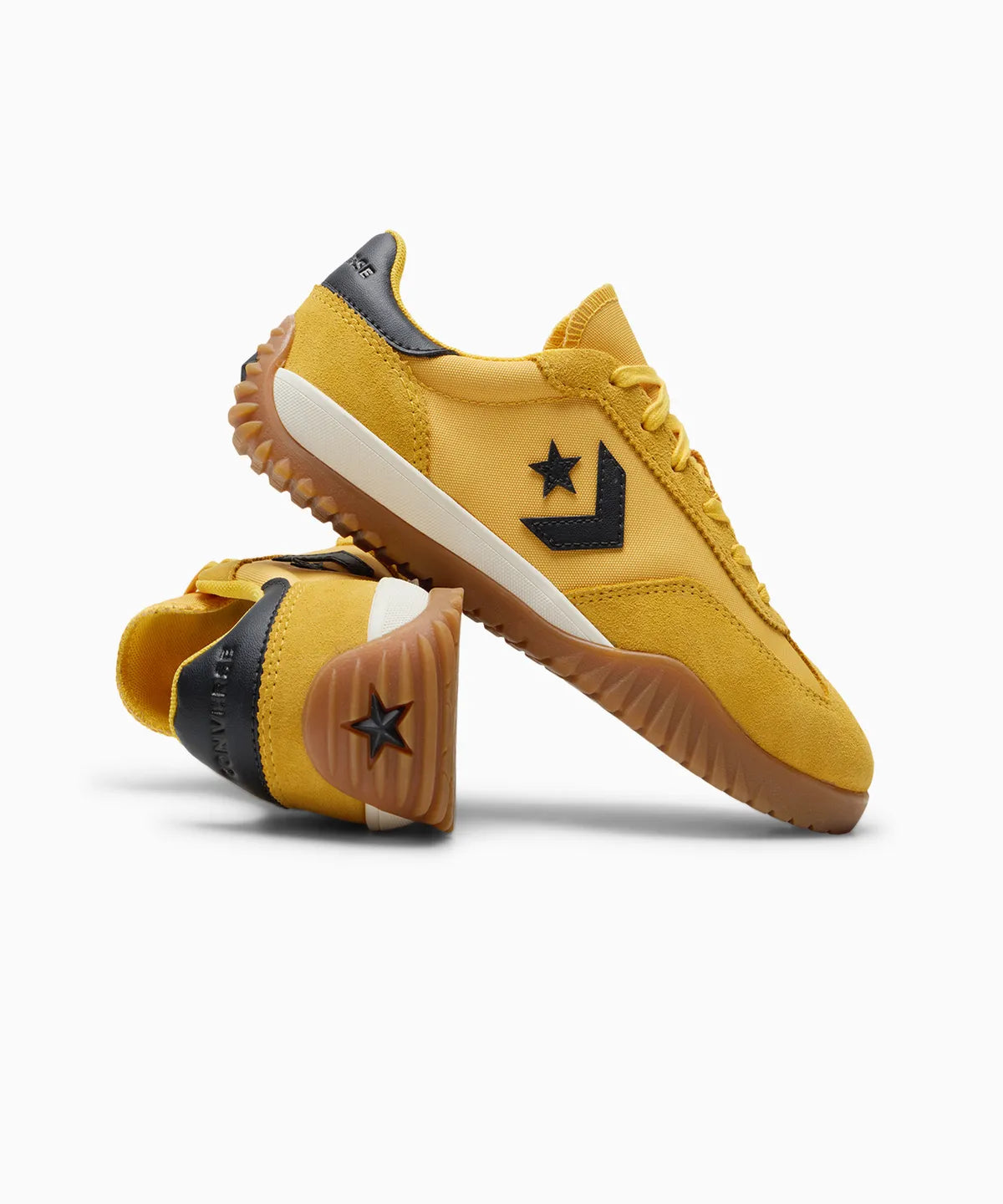 RUN STAR TRAINER Suede Gold Palm LOW CUT A16659C