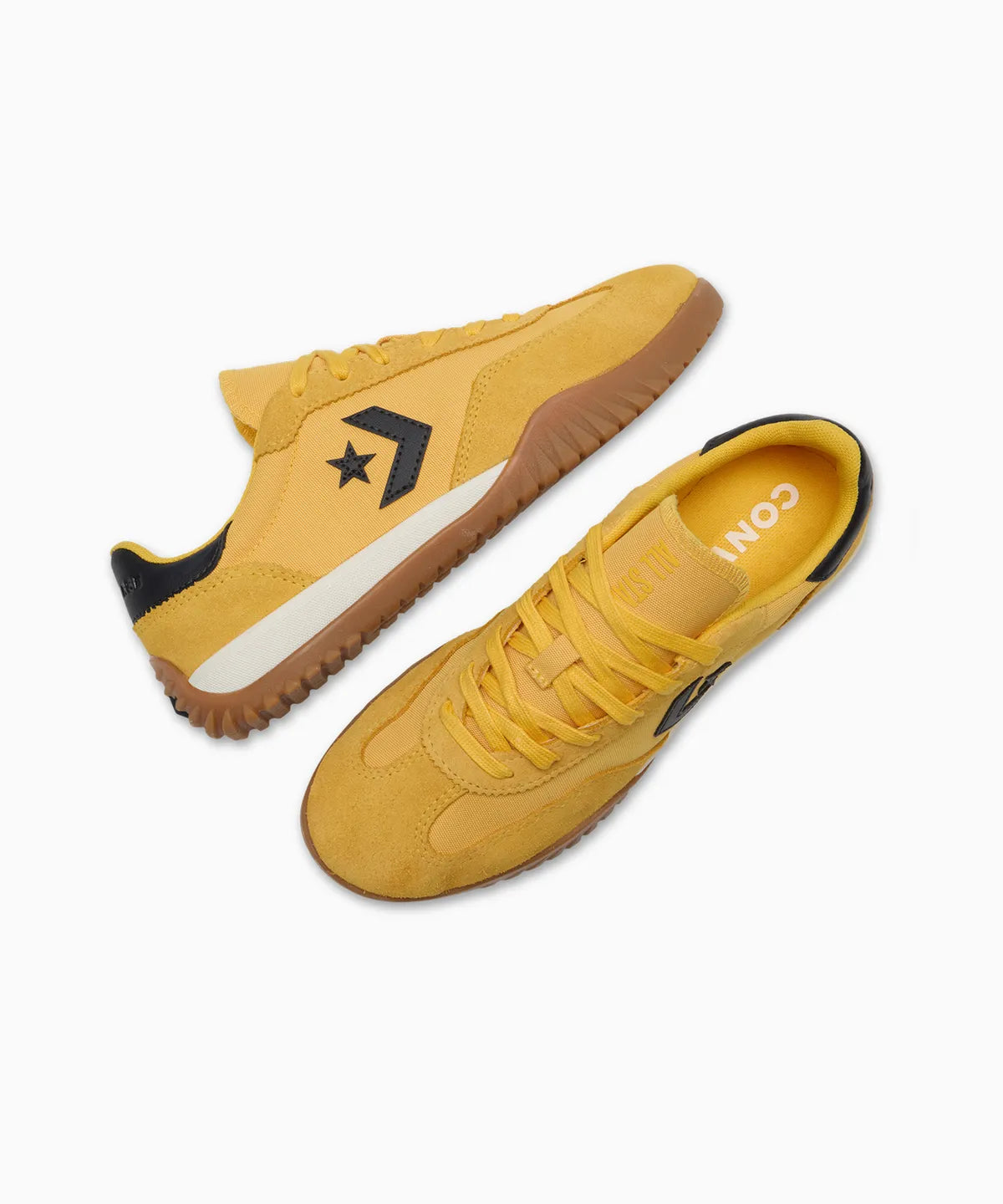 RUN STAR TRAINER Suede Gold Palm LOW CUT A16659C