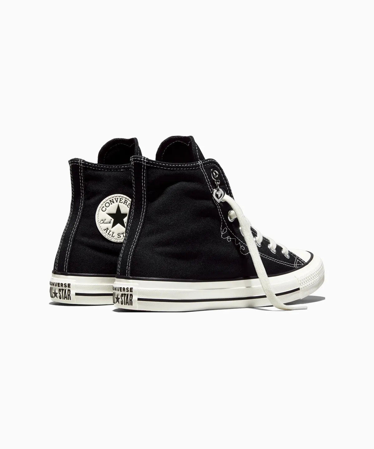 ALL STAR Chuck Taylor Hearts Black HI CUT A19056C – RARETEM