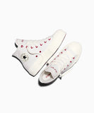 ALL STAR Lift Day One Heart Stitch Vintage White HI CUT A19058C