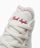 ALL STAR Lift Day One Heart Stitch Vintage White HI CUT A19058C