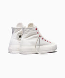 ALL STAR Lift Day One Heart Stitch Vintage White HI CUT A19058C