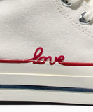 CT70 Hearts Vintage White HI CUT A19060C