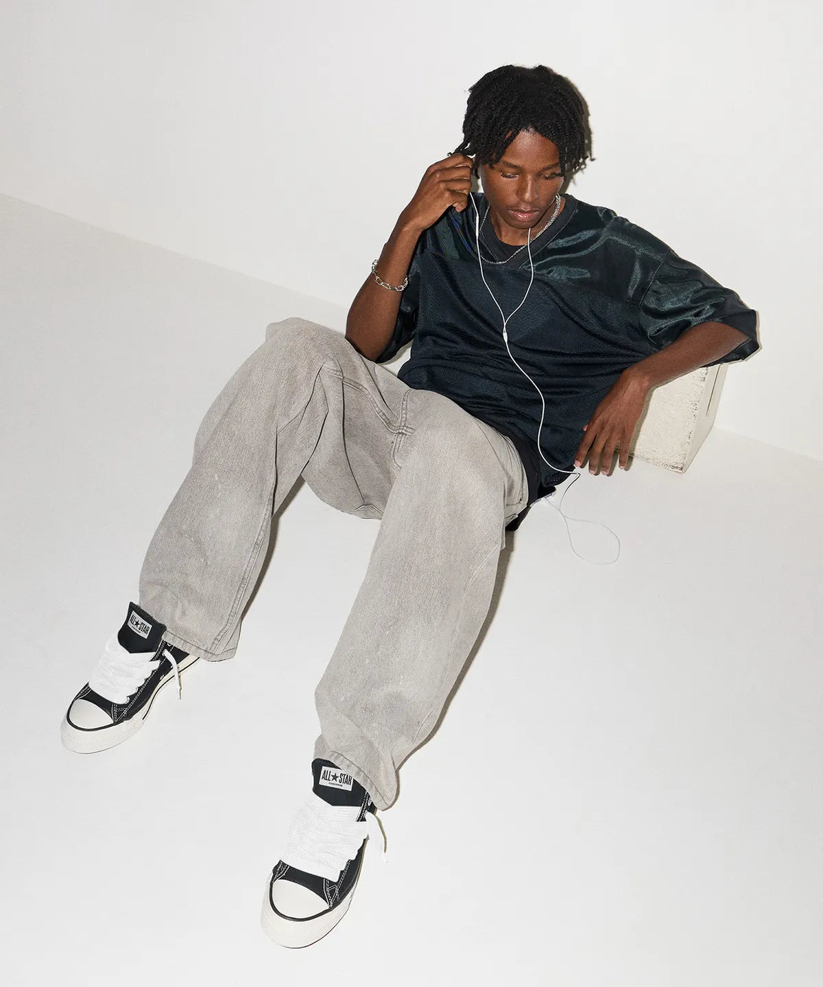 ALL STAR Chuck Taylor Throwback BLACK LOW CUT A19080C