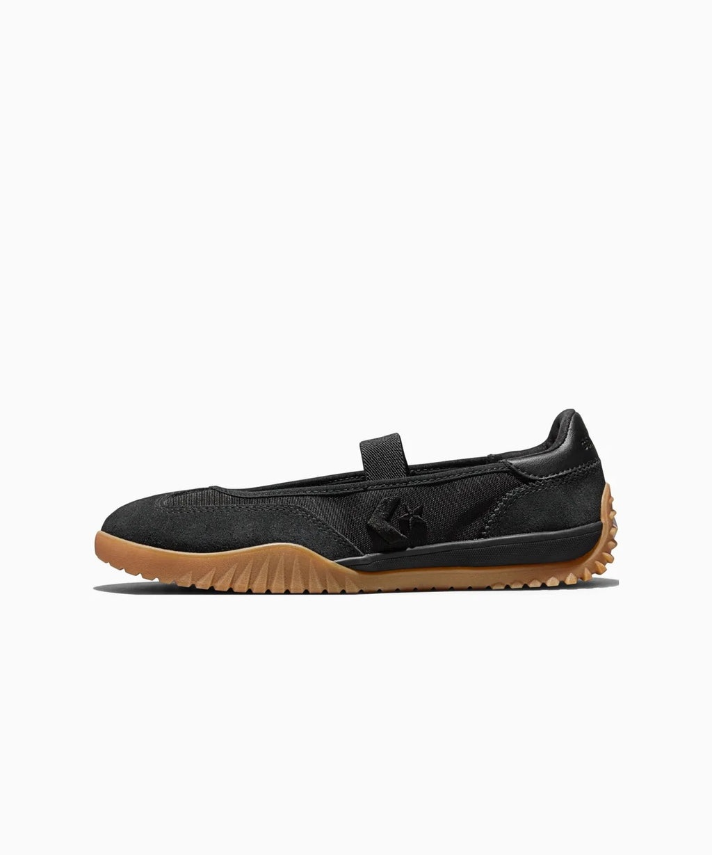 RUN STAR TRAINER Ballet Flat BLACK LOW CUT A16251C