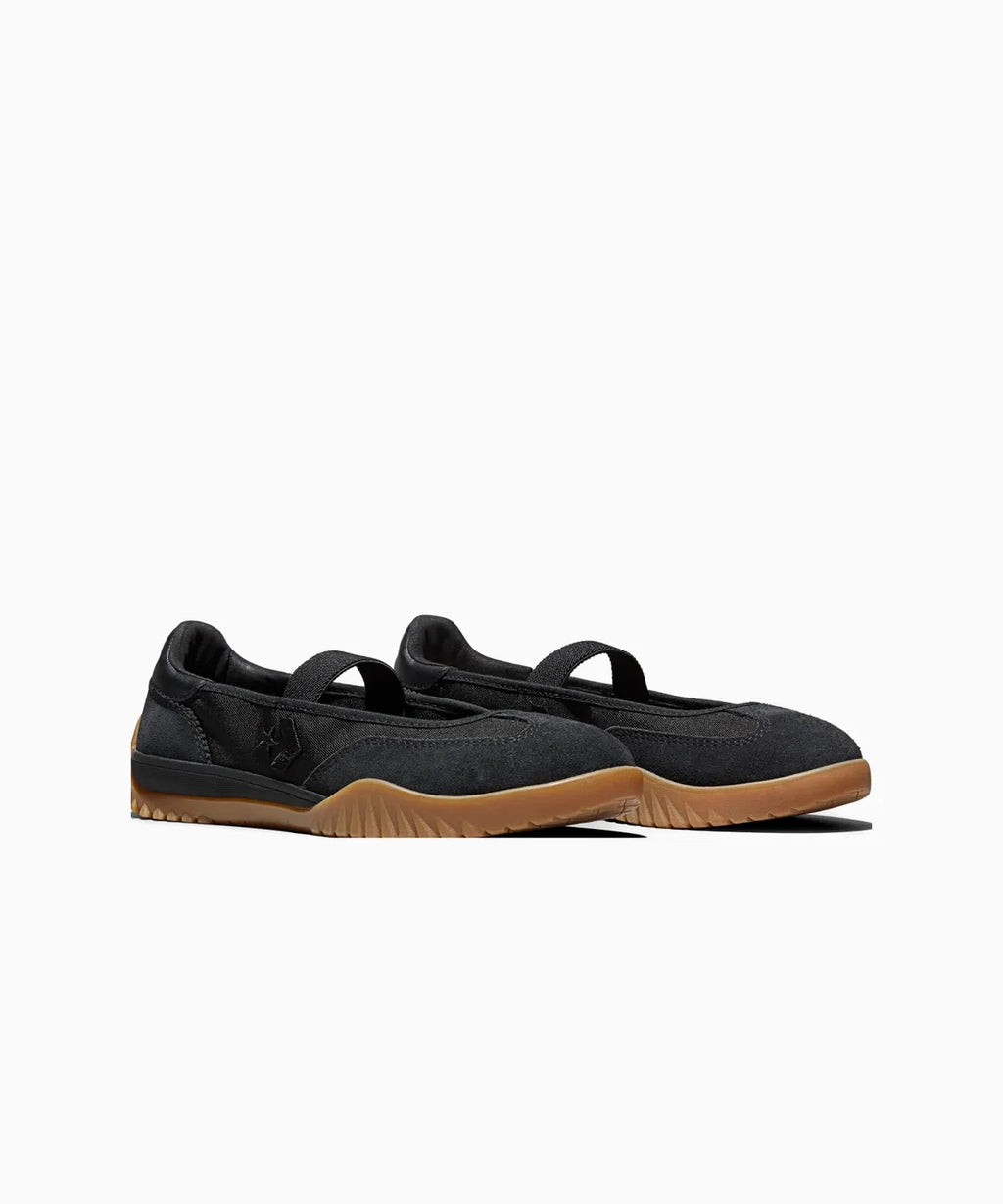 RUN STAR TRAINER Ballet Flat BLACK LOW CUT A16251C