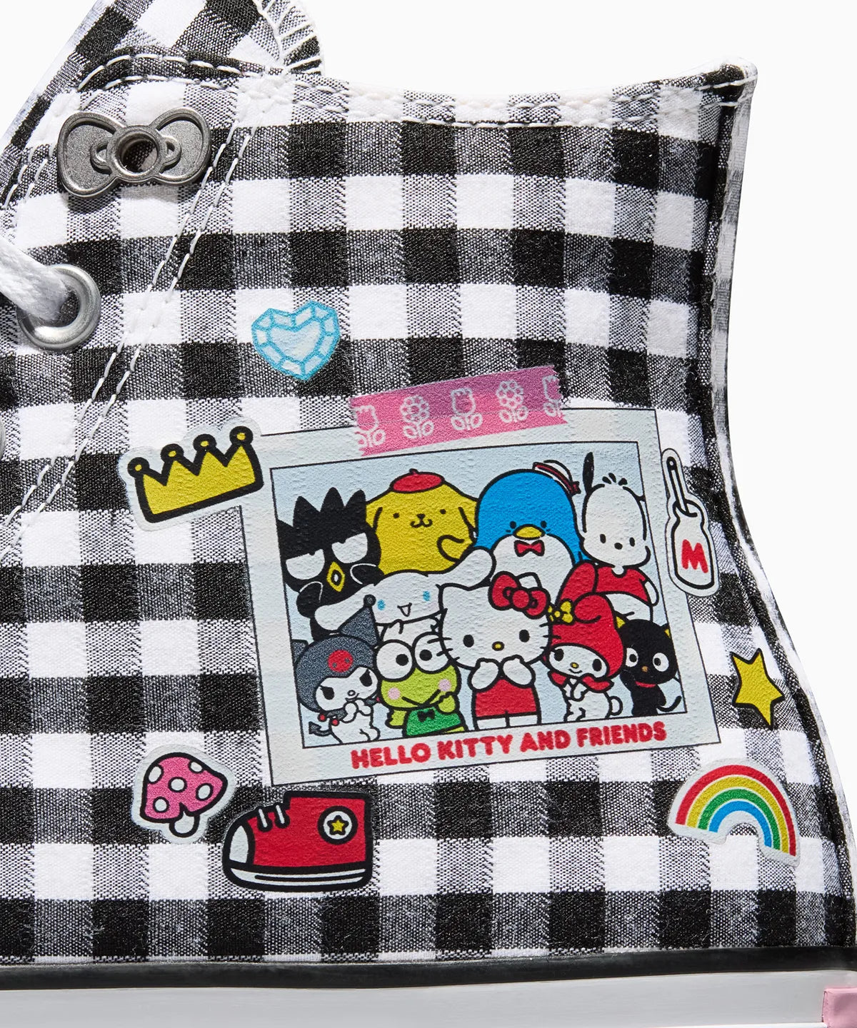【数量限定】ALL STAR Chuck Taylor x  Hello Kitty And Friends All Star Picnic BLACK HI CUT A17697C