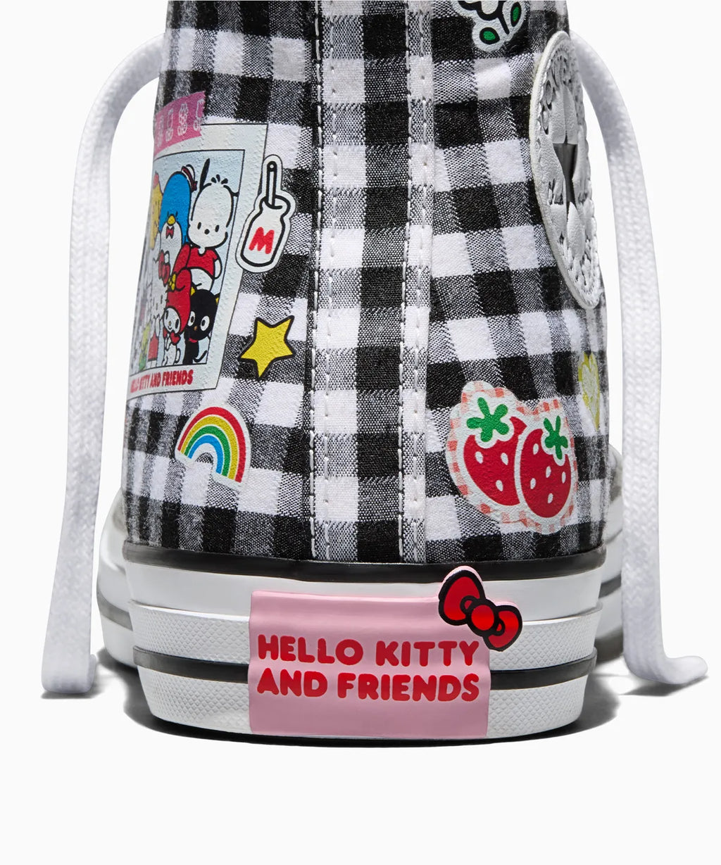 【数量限定】ALL STAR Chuck Taylor x  Hello Kitty And Friends All Star Picnic BLACK HI CUT A17697C