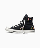 ALL STAR Chuck Taylor Embroidered Florals BLACK HI CUT A16902C