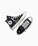 ALL STAR Chuck Taylor Embroidered Florals BLACK HI CUT A16902C
