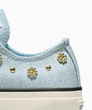 ALL STAR LIFT Heathered Glam Clear Skies LOW CUT A17596C