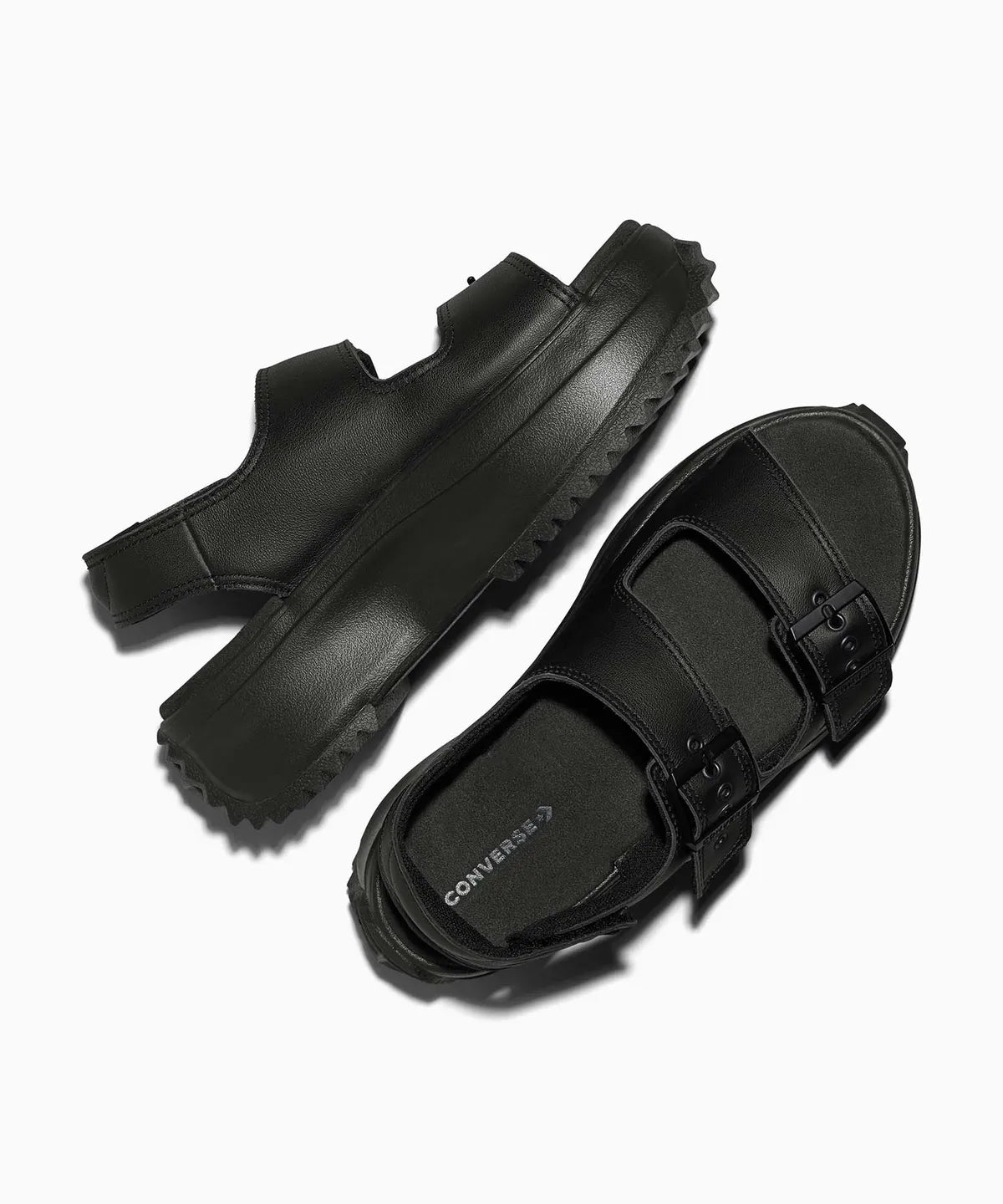 RUN STAR Platform Sandals Leather（レザー） Black LOW CUT A20645C