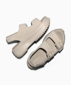 RUN STAR Platform Sandals Suede Papyrus LOW CUT A20646C