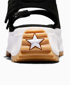 RUN STAR Platform Sandals Suede Black LOW CUT A20649C