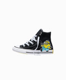 【KIDS（キッズ）】ALL STAR Chuck Taylor X Minions BLACK HI CUT A21406C