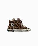 CT70 NEW LEOPARD PONY HAIR BLACK HI CUT A24242C